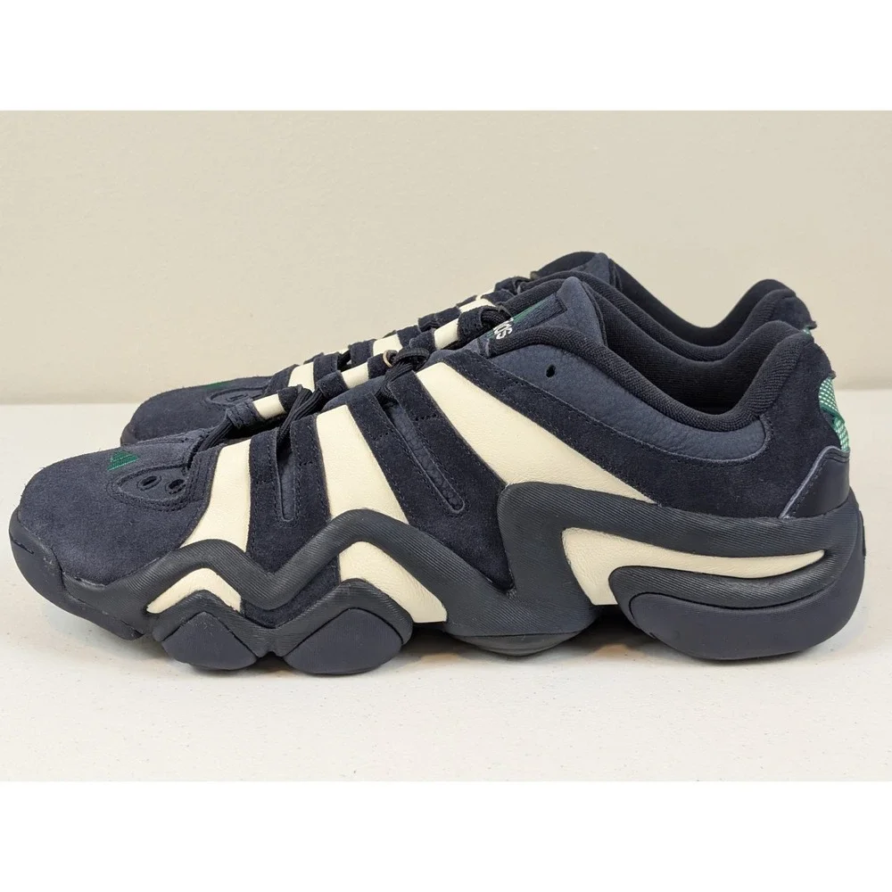 Size 14 Adidas x Hoop York City Crazy 8 Low Legend Ink Off White Core Mens